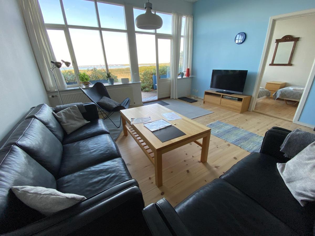 Skaerven Beachfront Apartments And Cottage Nyborg Exterior foto