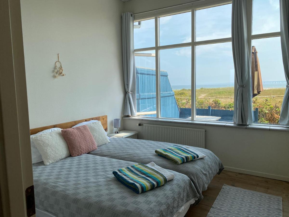 Skaerven Beachfront Apartments And Cottage Nyborg Exterior foto