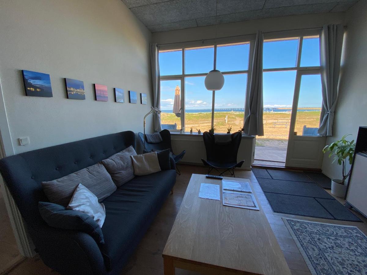 Skaerven Beachfront Apartments And Cottage Nyborg Exterior foto