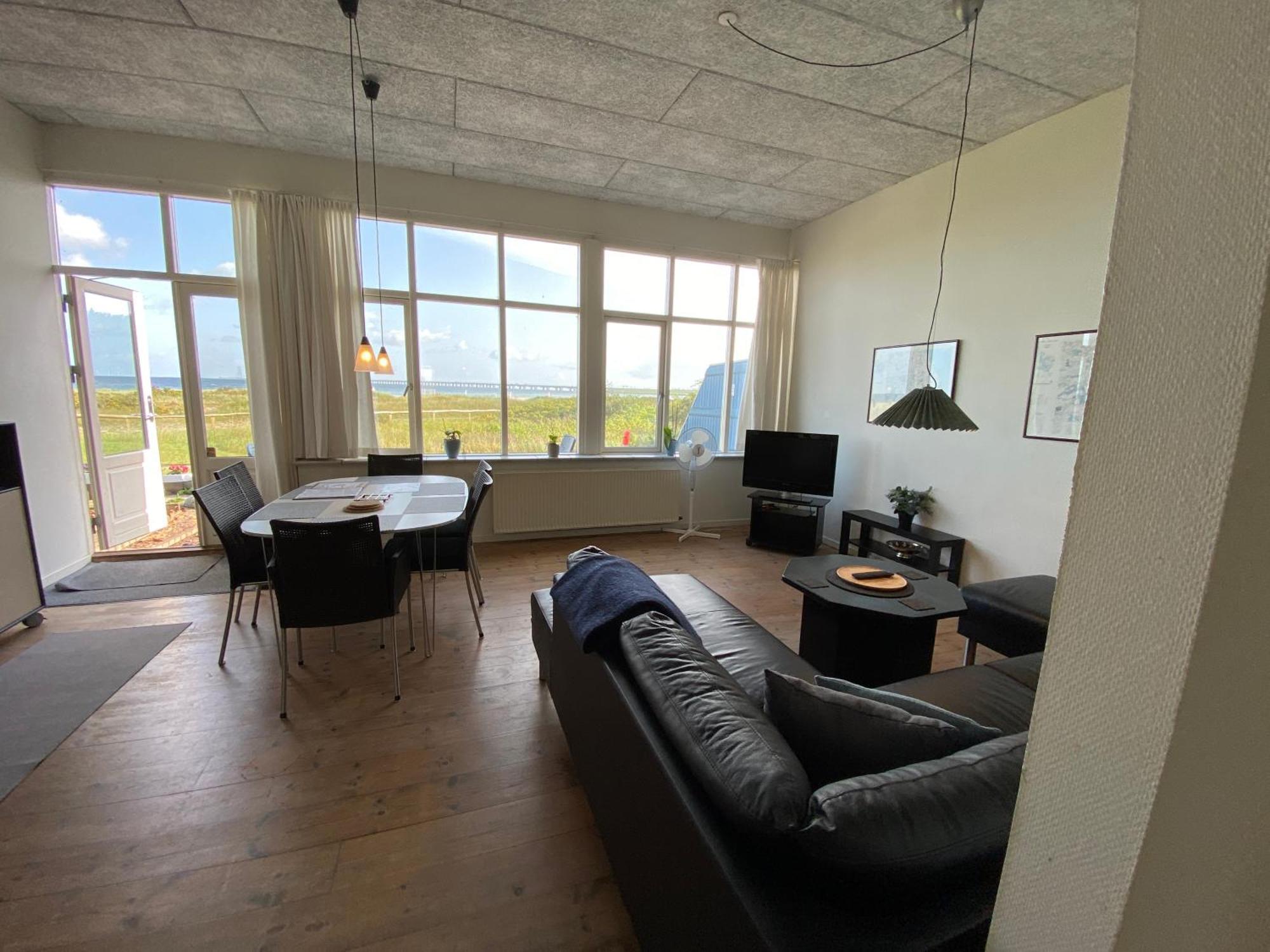 Skaerven Beachfront Apartments And Cottage Nyborg Exterior foto